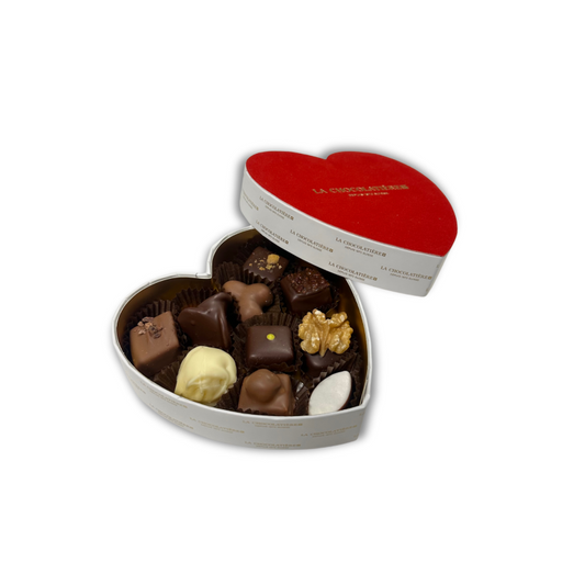 Coffret Coeur Velours - 10 pcs